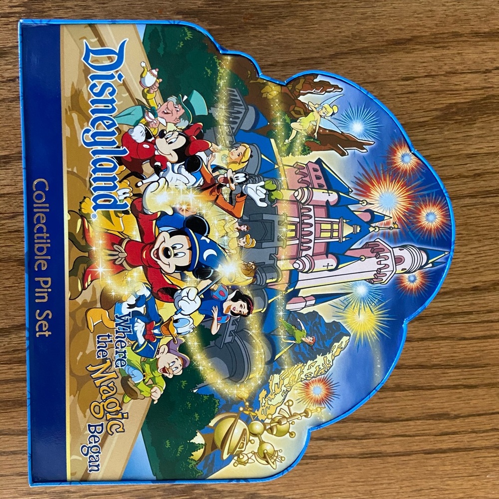 DisneyLand Where The Magic Began Pin Set